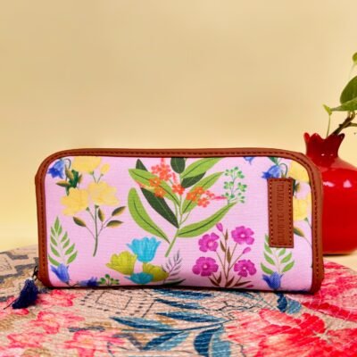 Tropical Hummingbird Zip Wallet