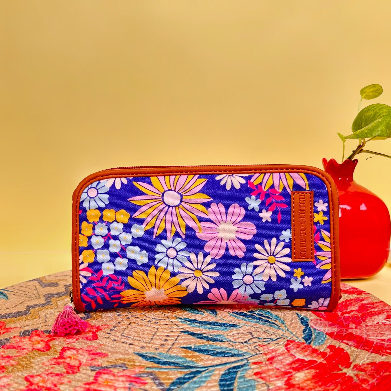 Daisy Festival Zip Wallet