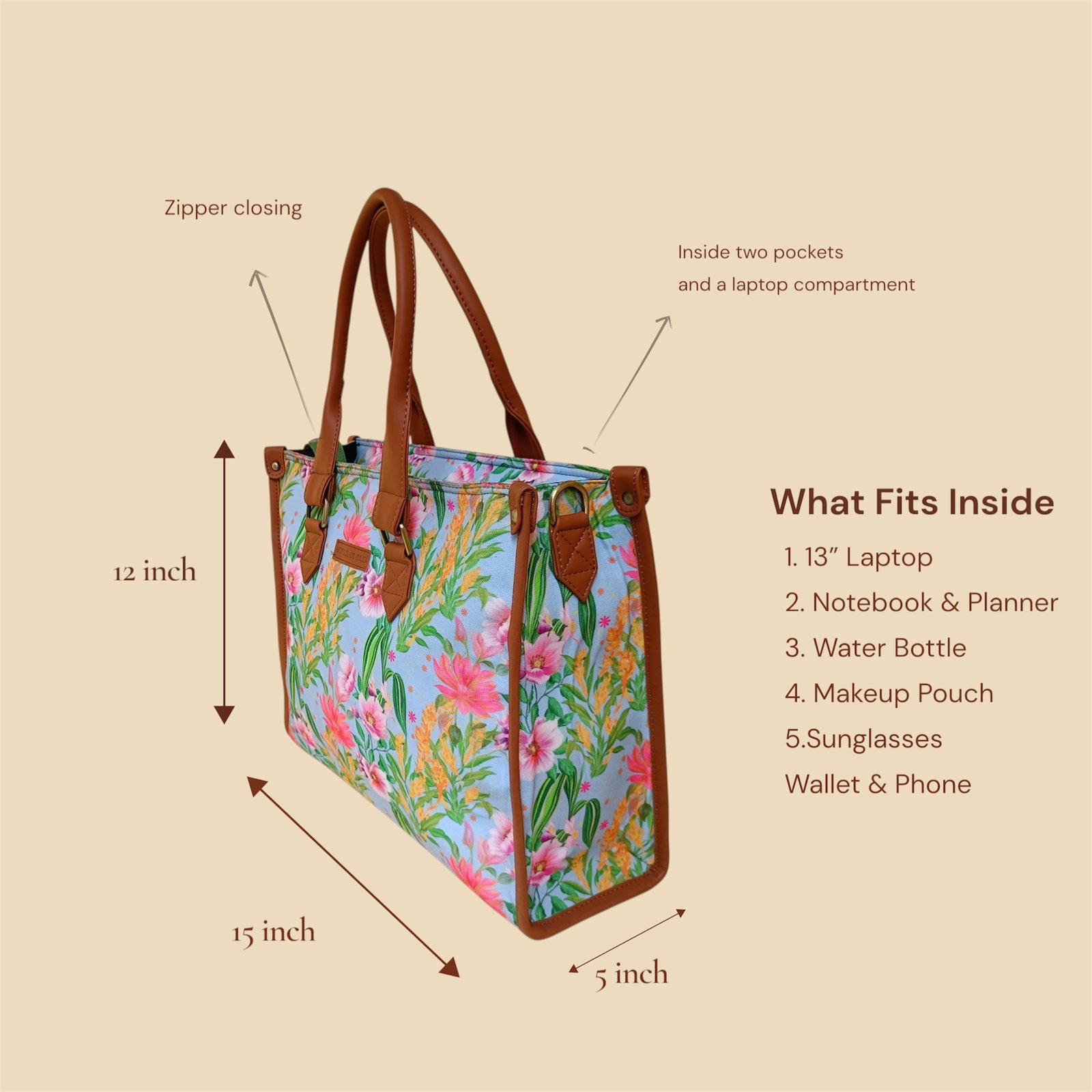 BlueBlossom Tote - Image 7