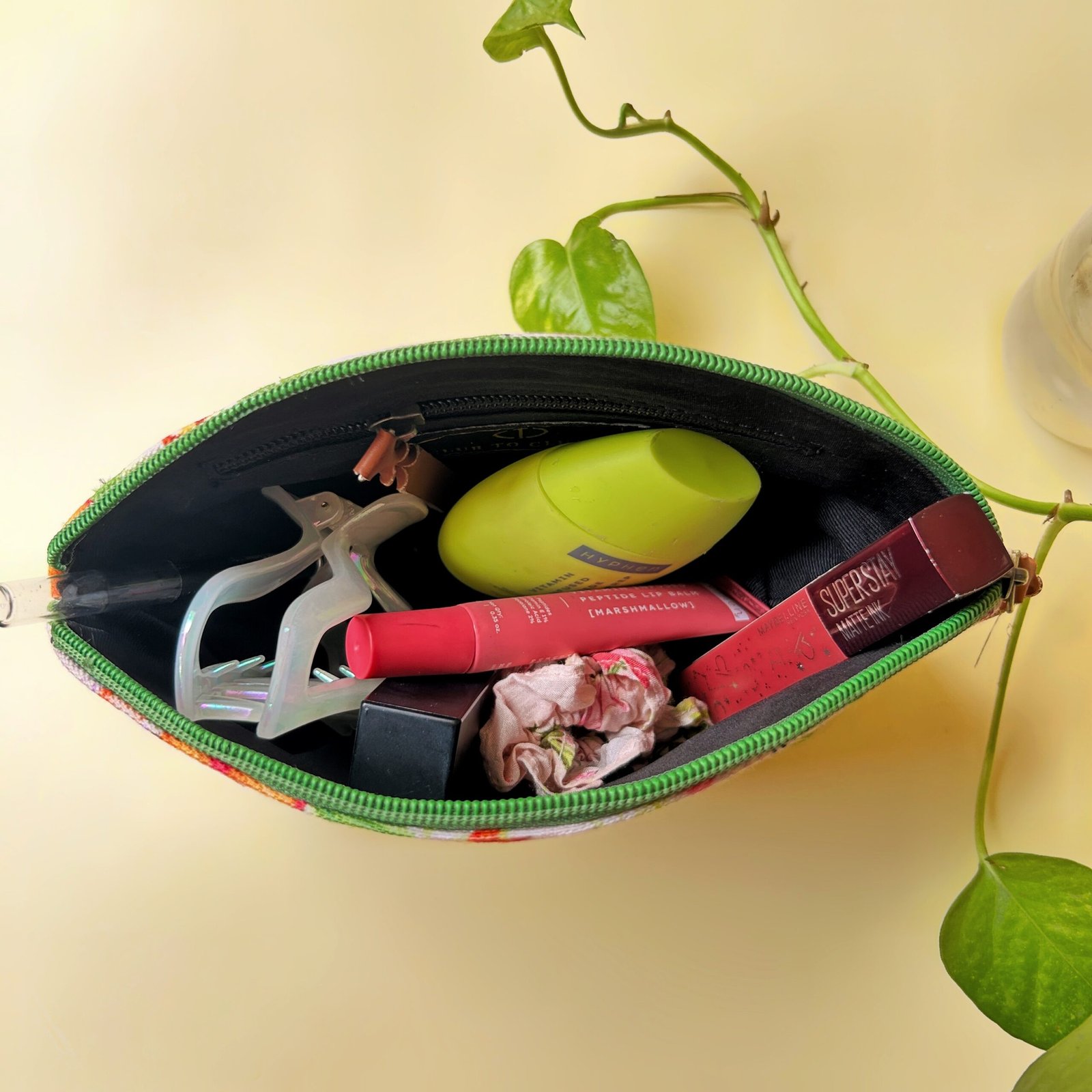 Blossom Pink Cosmetic Pouch - Image 3