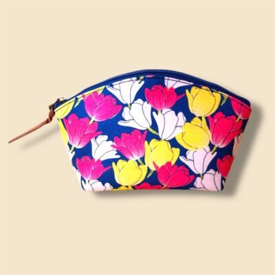 Tulip Garden Cosmetic Pouch