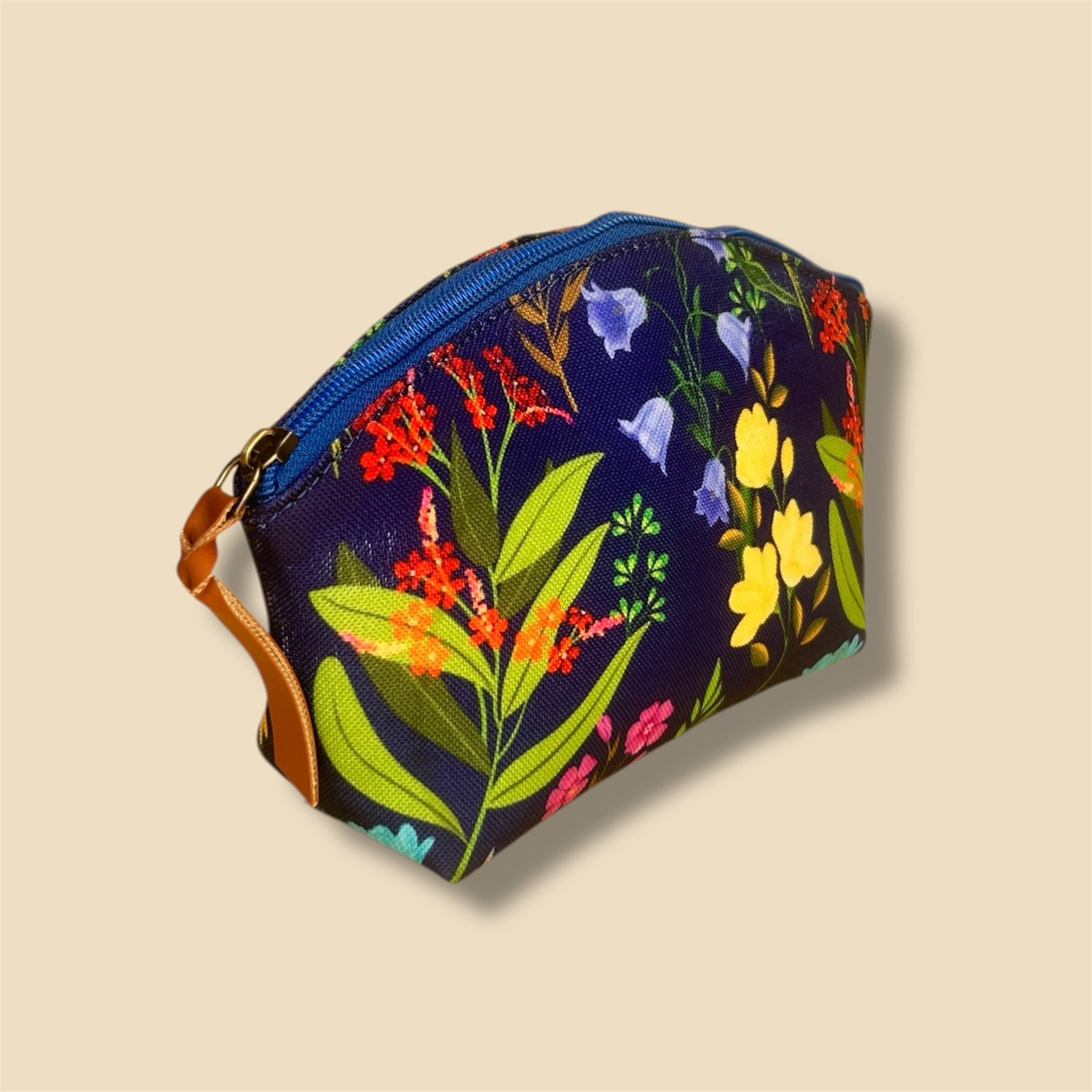 Midnight Meadow Floral Pouch - Image 2